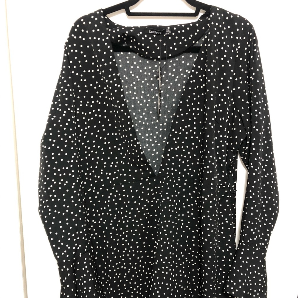 Polka dot skater dress